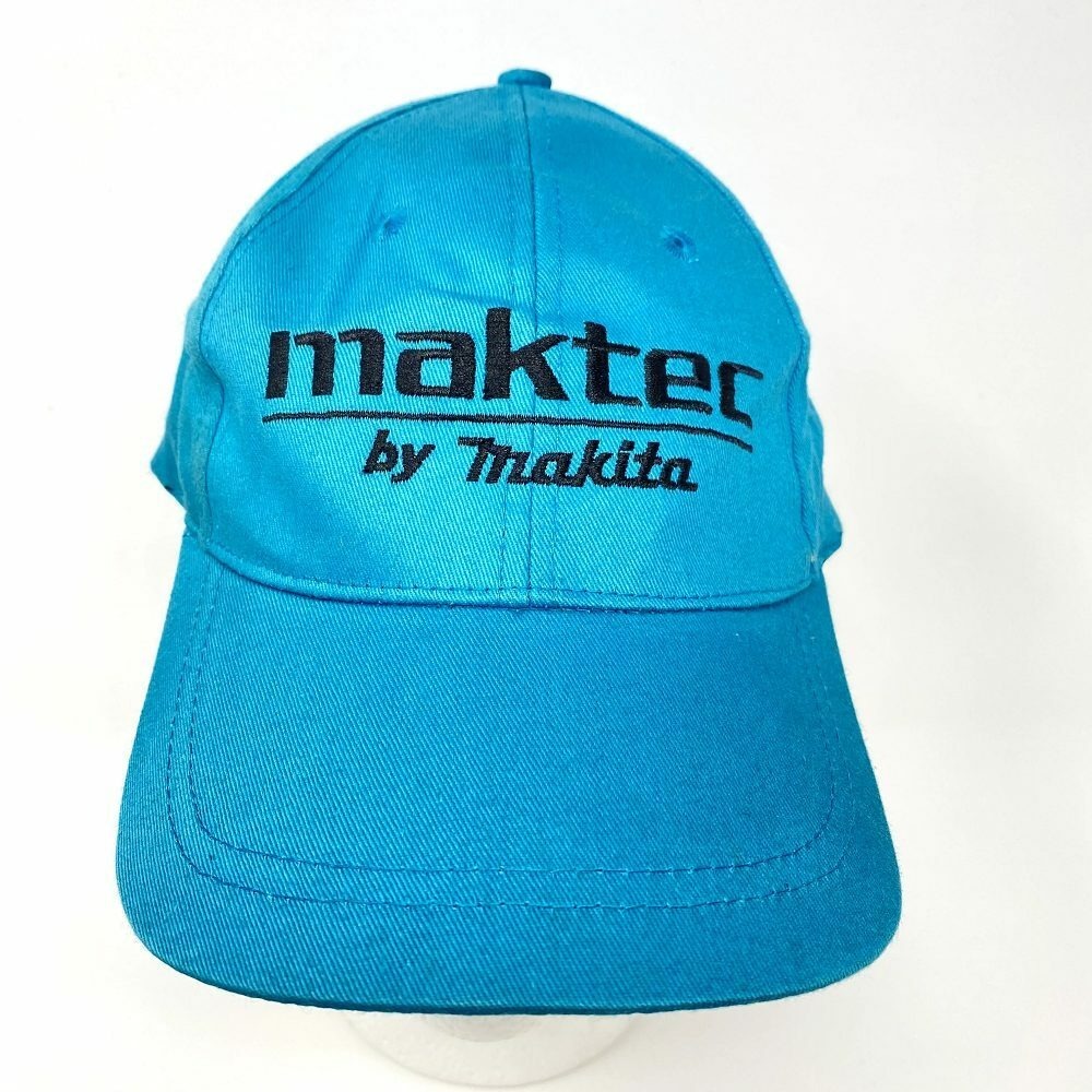 VTG Maktec by Makita‎ Strapback Hat Cap Tools Drill Blue Logo
